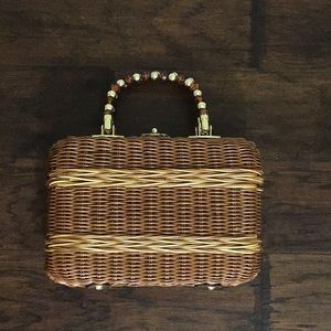 Vintage Wicker Handbag